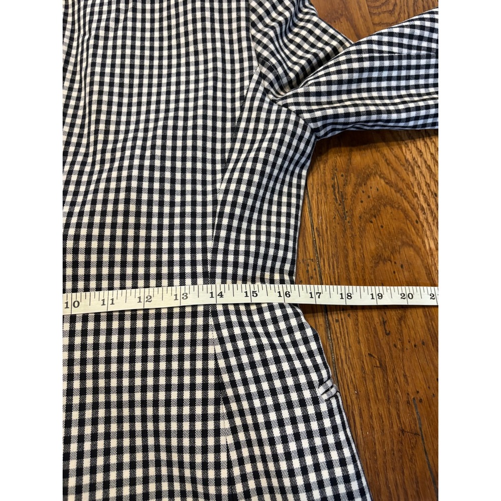 Ted Baker Reyhan Black & White Gingham Single Button Tailored Jacket size 2 - Picture 9 of 12